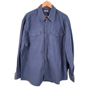 Duluth Trading Co. Men's XL Thick Button Down Long‎ Sleeves Chore Shirt Shacket